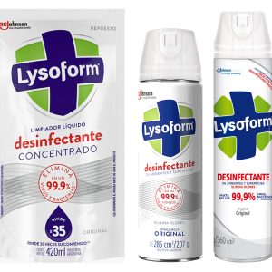 Desinfectante Lysoform Original (aerosol).