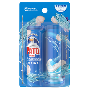 Discos Adhesivos para Inodoro Pato Purific - con aplicador
