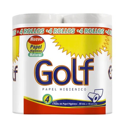 Papel higiénico GOLF 80 mts.