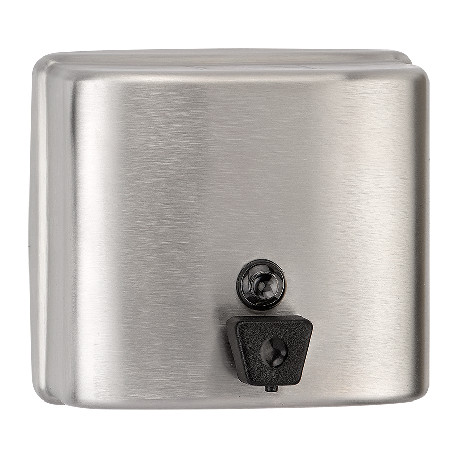 Dispensador premium de jabón líquido de 1,3 L — DJ0115CS Dispensador premium de jabón líquido de 1,3 L — DJ0115CS para baños institucionales