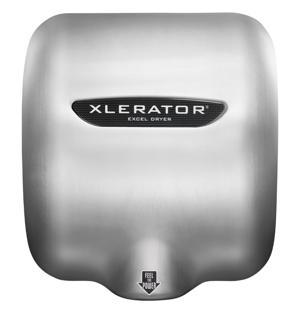 Secamanos Excel Dryer XL-SB Secamanos Excel Dryer XLERATOR XL-SB con cubierta inoxidable cepillada
