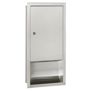 Dispensador de papel toalla empotrable C/Z premium — DTE0040CS