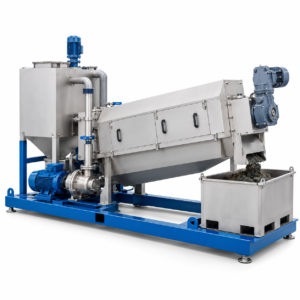 Representación de servicio industrial de tratamiento de agua