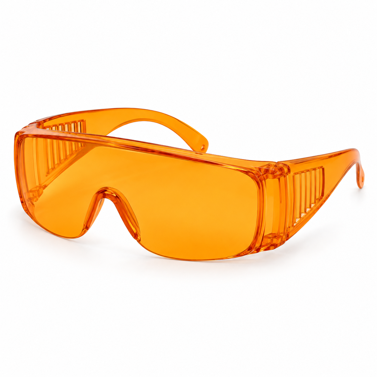 Anteojos de policarbonato con lente naranja — Magical Argentina Anteojos de policarbonato con lente naranja sobre fondo blanco