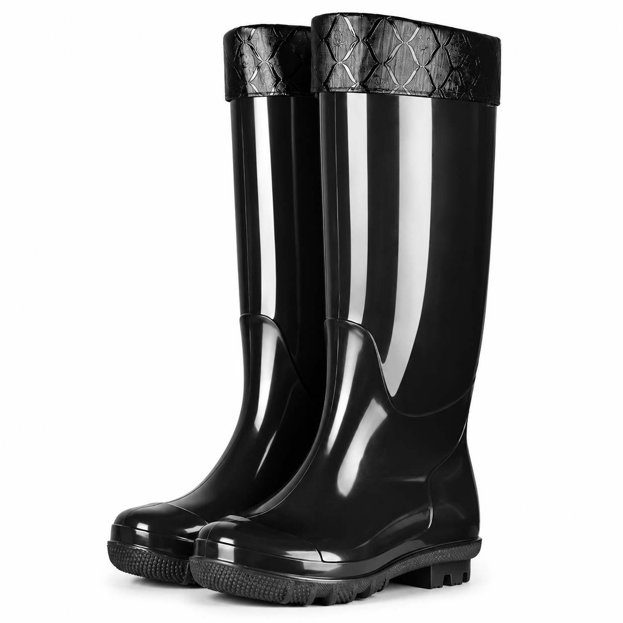 Botas altas de PVC para lluvia — Magical Argentina Botas altas de PVC para lluvia sobre fondo blanco