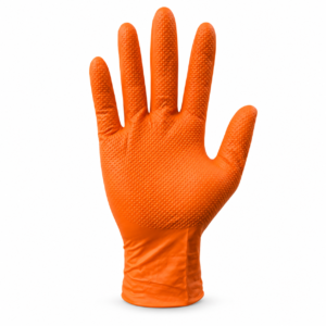 Guantes de nitrilo para tareas generales sobre fondo blanco